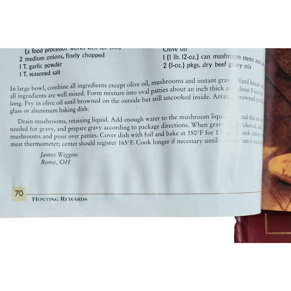 North American Hunting Club Wild Game Recipe Cookbooks Hardcover Lot of 6 - Picture 12 of 13